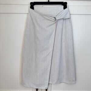 The Reset Label R Label Oatmeal Skirt XS